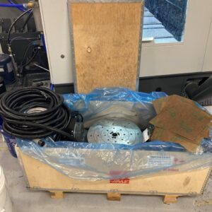 Haas TR160 Dual-Axis Trunnion Rotary Table, 2020 - 400 mm Platter, Never Used, Still in Crate