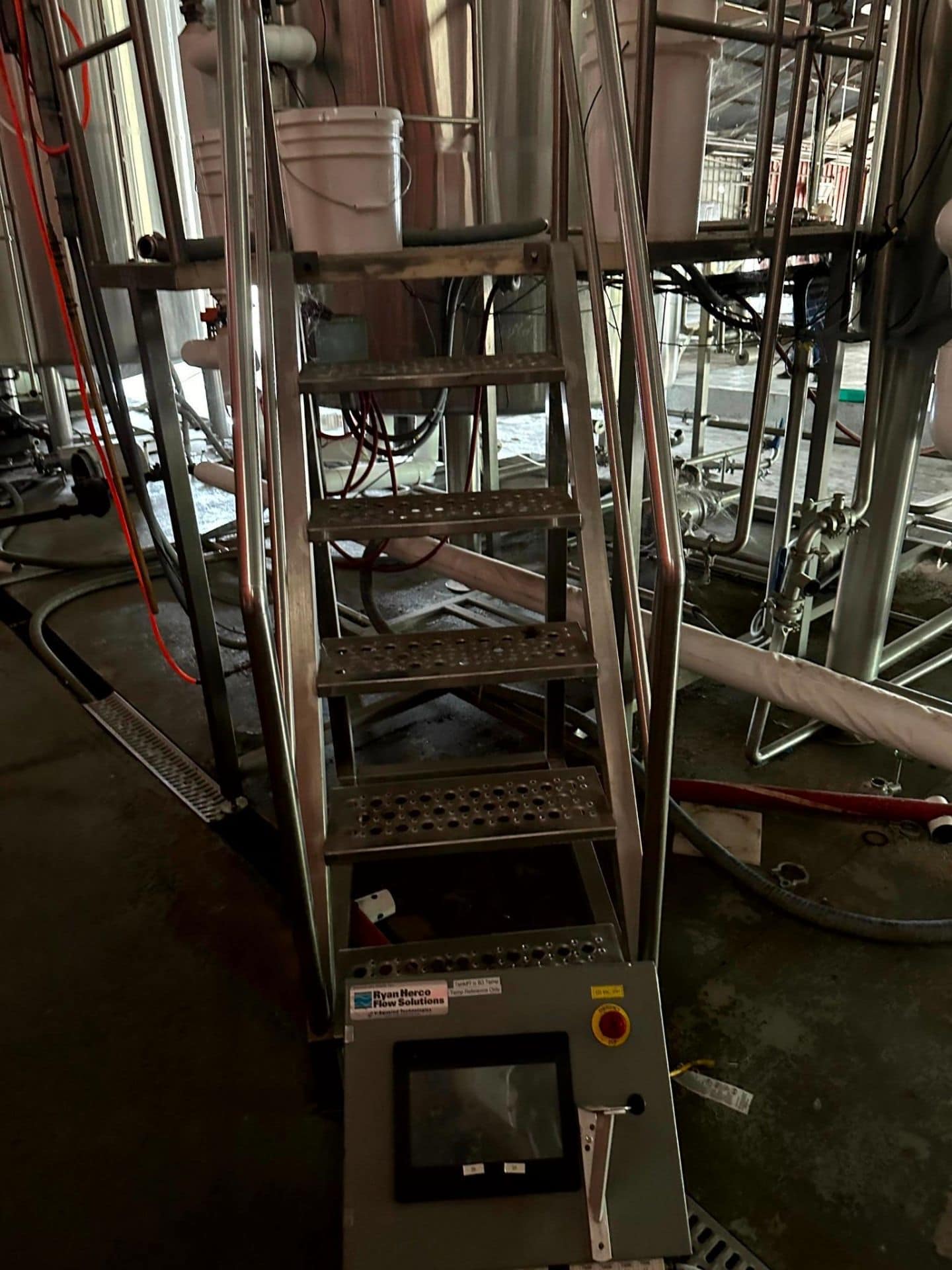 Alpha Brewing Operations 30 Barrel 2 Vessel Brew System, Grist Case and Oversized Heat Exchanger, 2015 - Image 18