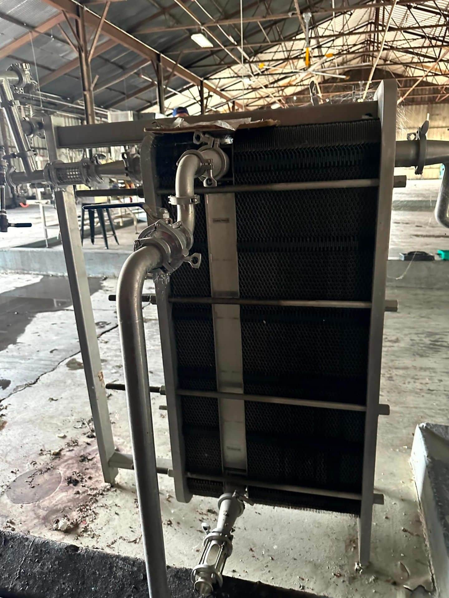 Alpha Brewing Operations 30 Barrel 2 Vessel Brew System, Grist Case and Oversized Heat Exchanger, 2015 - Image 16