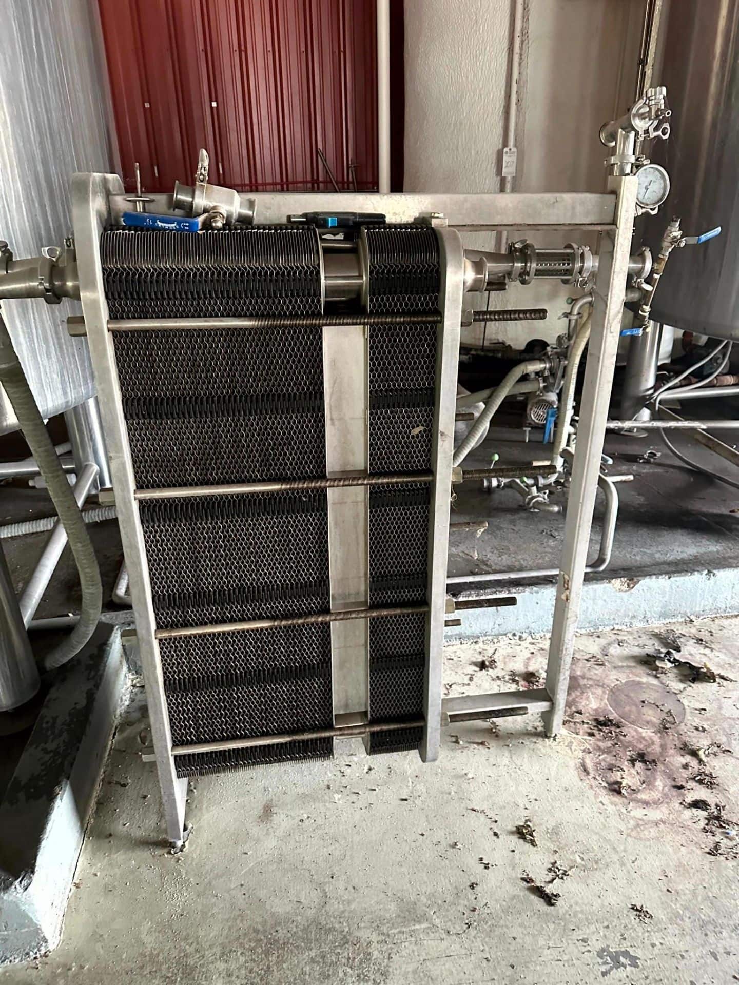Alpha Brewing Operations 30 Barrel 2 Vessel Brew System, Grist Case and Oversized Heat Exchanger, 2015 - Image 15