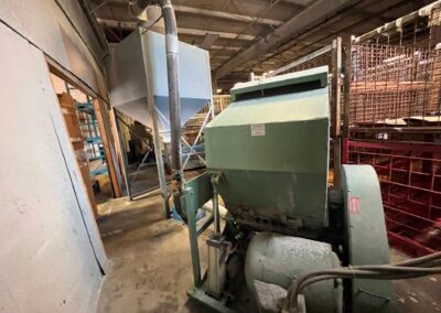 1989 rapid 1831-u 5 hp granulator