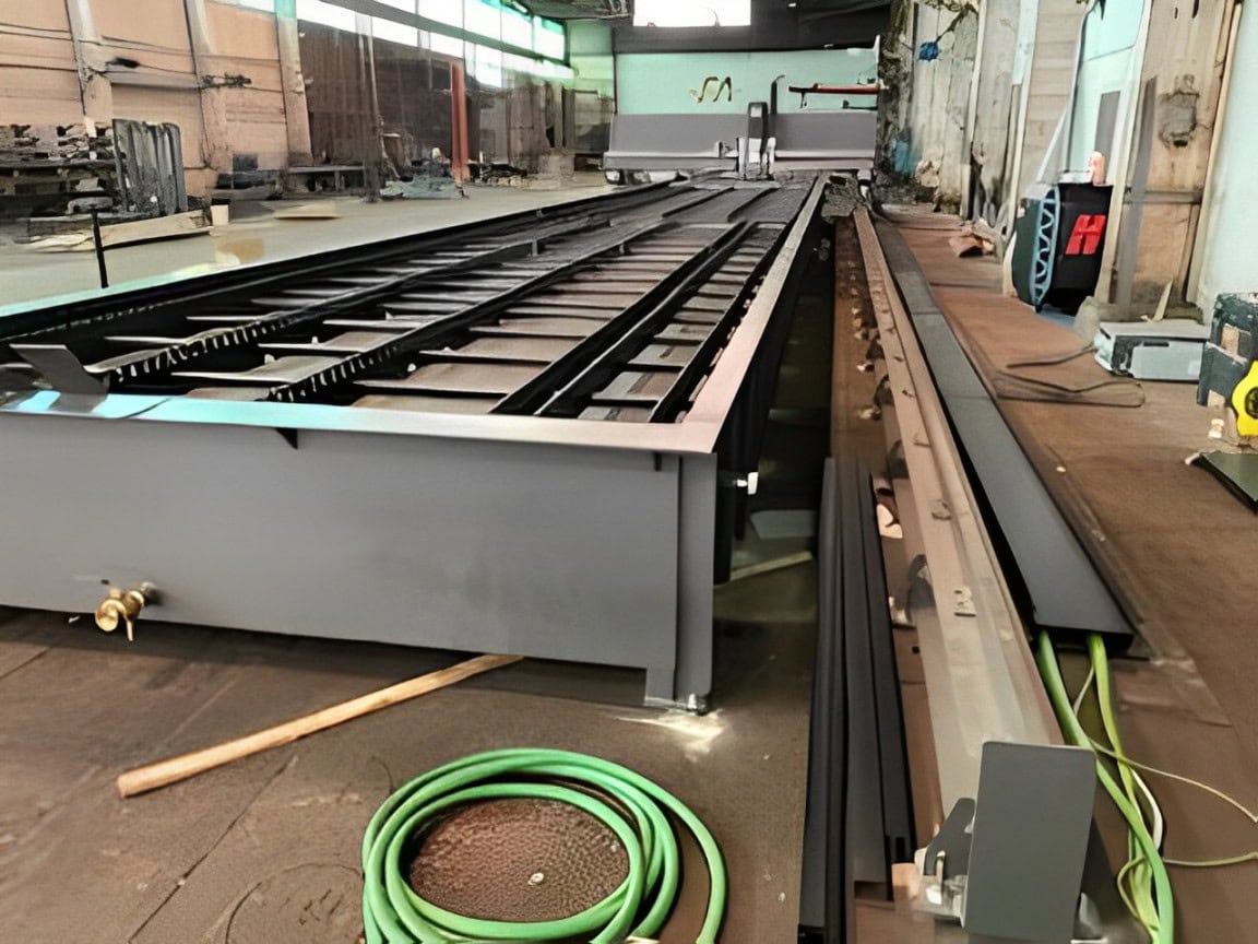 10' x 60' Lone star Commander III CNC Plasma Oxy Fuel Table Pipe Cutting and Steel Beam Machine, 2020 - Image 2