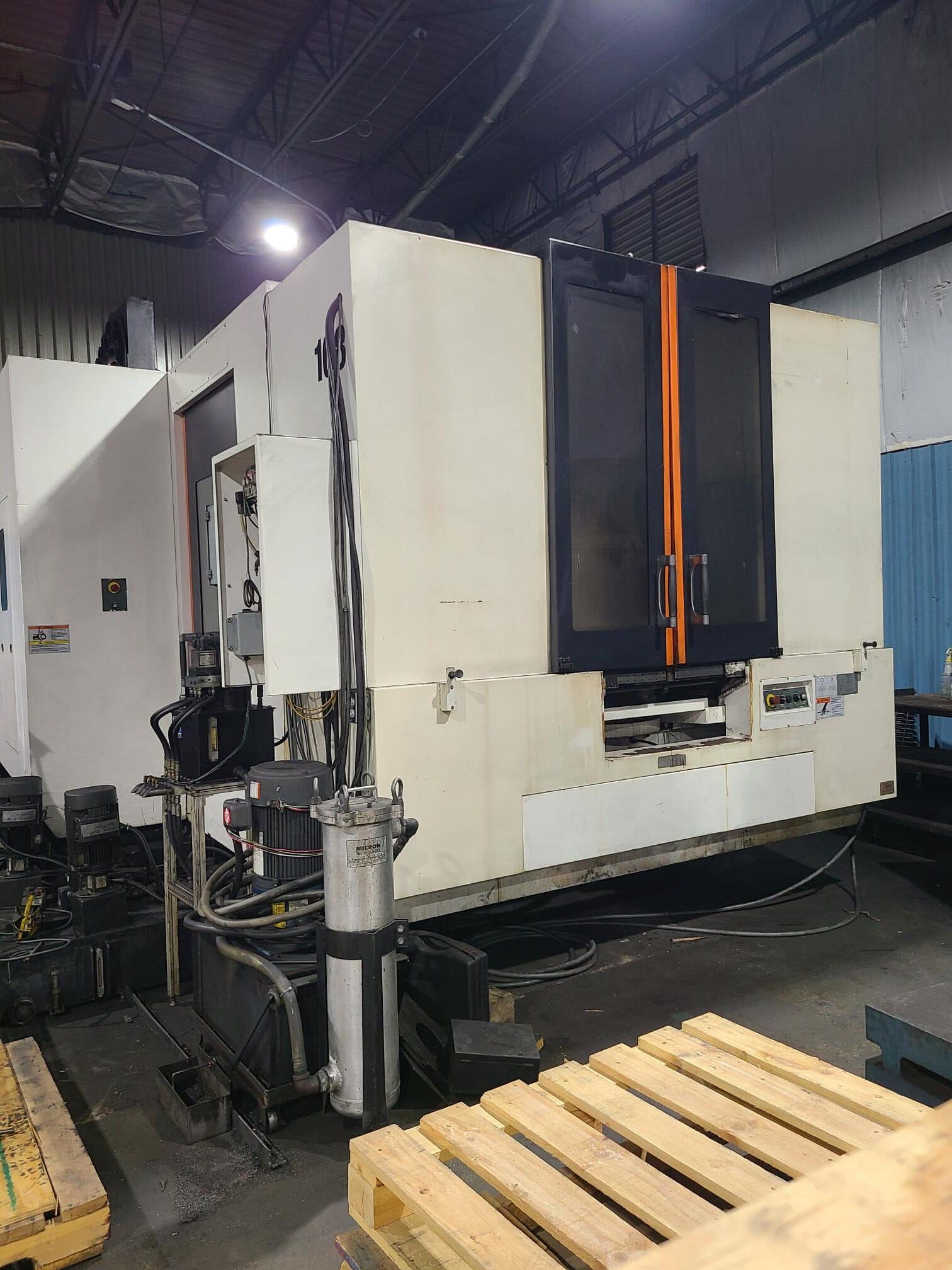 Mazak Orbitec 20/PC2 Horizontal CNC Lathe, 2012 - 2 pallet, 1,000 PSI CTS, Hydraulic fixturing, Robot Interface - Image 2