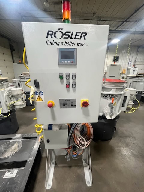 Rosler FBA 24/2 Turbo-A-S0 Metal Trim Finishing Machine for Polishing Automotive Wheels, 2022 - Image 2