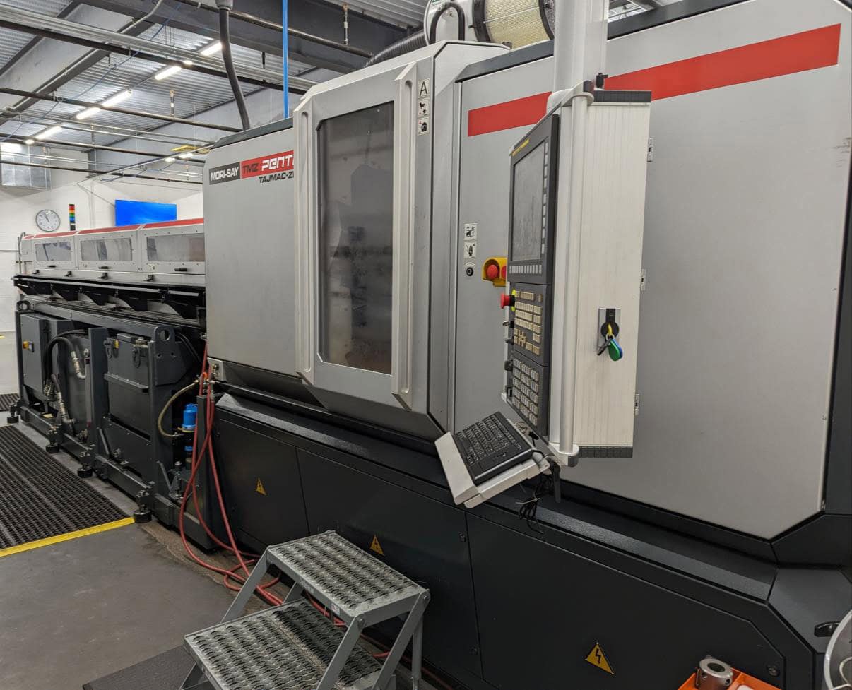 Tajmac / ZPS Mori Say TMZ Penta 5 Spindle CNC Lathe, 2016 - Low Hours, Bar Feeder - Image 2
