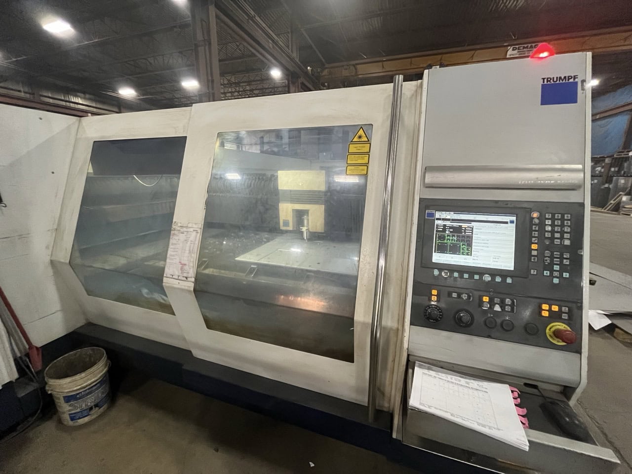 6000 Watt Trumpf TruLaser 5040 CO2 Laser, 2011 - 6’ x 13’ Shuttle Table, Linear Drive Motion System - Image 2