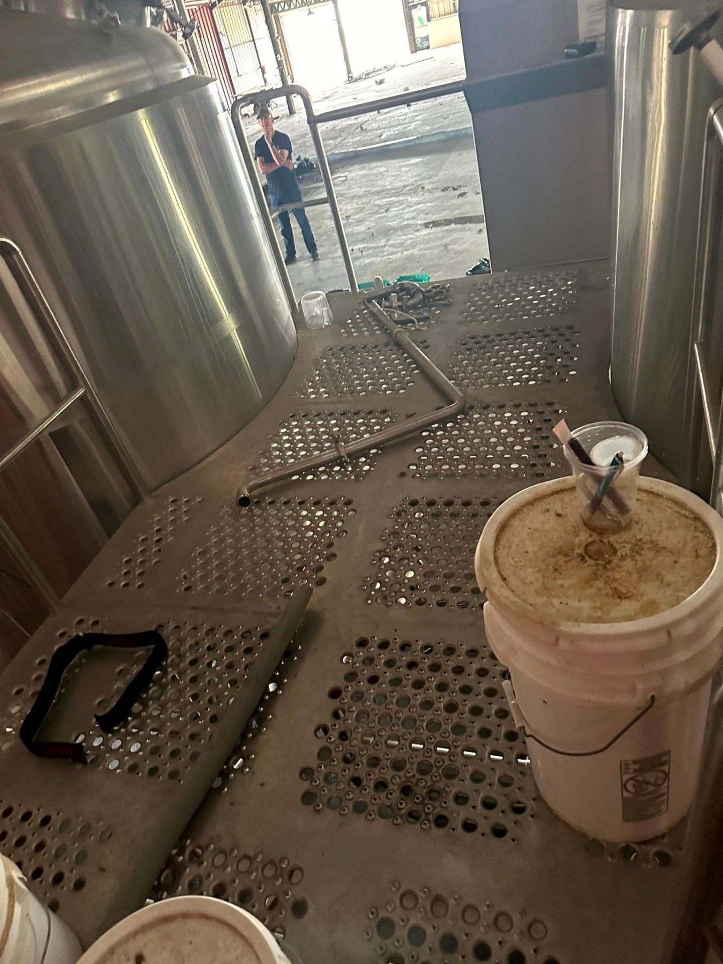 Alpha Brewing Operations 30 Barrel 2 Vessel Brew System, Grist Case and Oversized Heat Exchanger, 2015 - Image 20