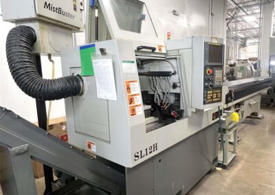 2008 hanwha sl-12h cnc swiss lathe sn sl-12-bc-0097