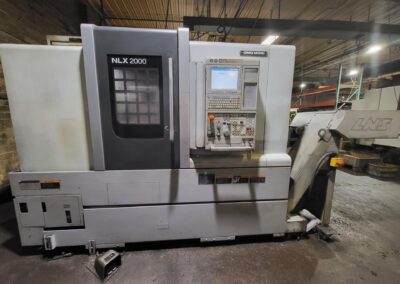 2015 dmg mori nlx 2000 mc 500 cnc turning center with live milling