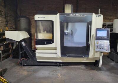 2017 dmg mori cmx 1100v vertical machining center – 12k rpm spindle