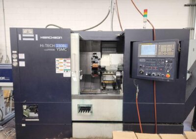 2018 hwacheon hi-tech 230bl ysmc 4 axis cnc mill turn multi-tasking lathe with bar feeder