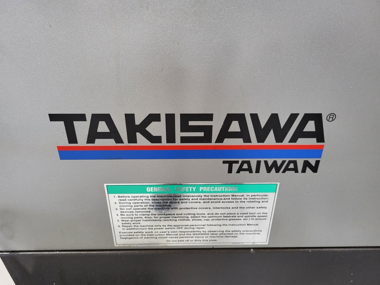 Takisawa LA-300 CNC Lathe, 2018 - Fanuc OI-TF Control, Tailstock, Chip Conveyor - Image 17