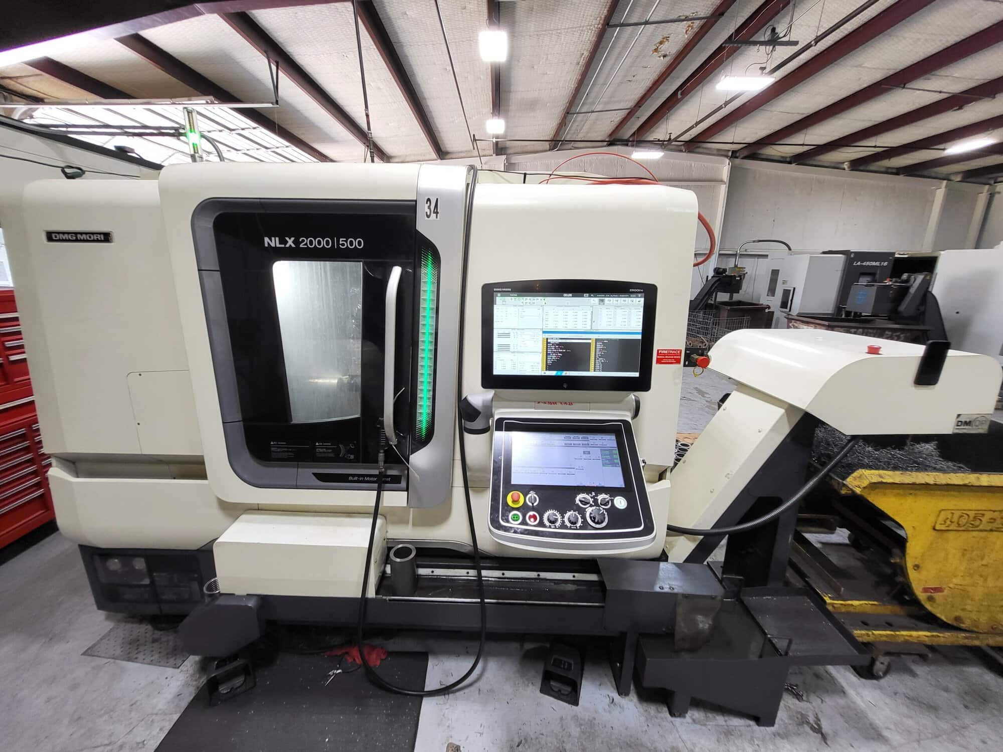 DMG MORI NLX 2000 SY/500 CNC TURNING CENTER, 2018 - Sub-Spindle, Live Tooling, Y-Axis