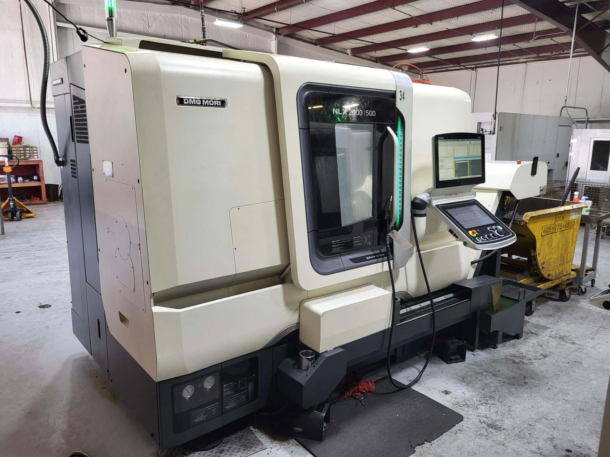 DMG MORI NLX 2000 SY/500 CNC TURNING CENTER, 2018 - Sub-Spindle, Live Tooling, Y-Axis - Image 2