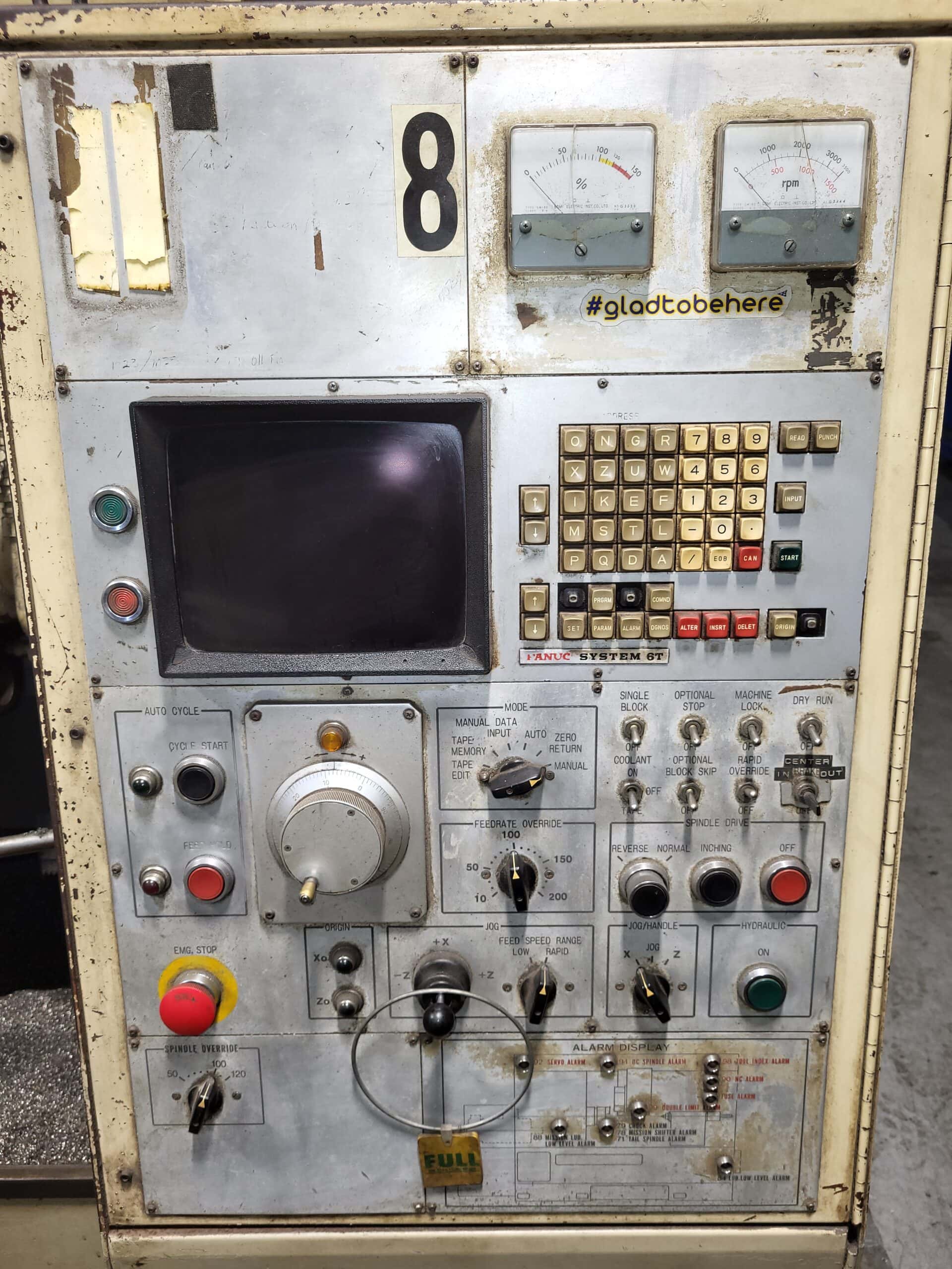 Okuma NC-4PS CNC Lathe, 1981 - Fanuc Control, 12 Position Turret - Image 14