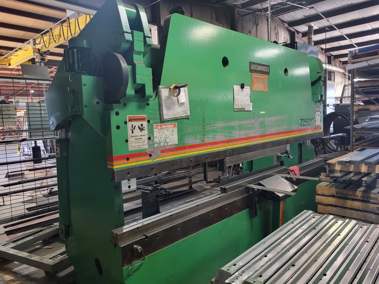 250 ton x 12' Accurpress 725012, 1999 - Image 6