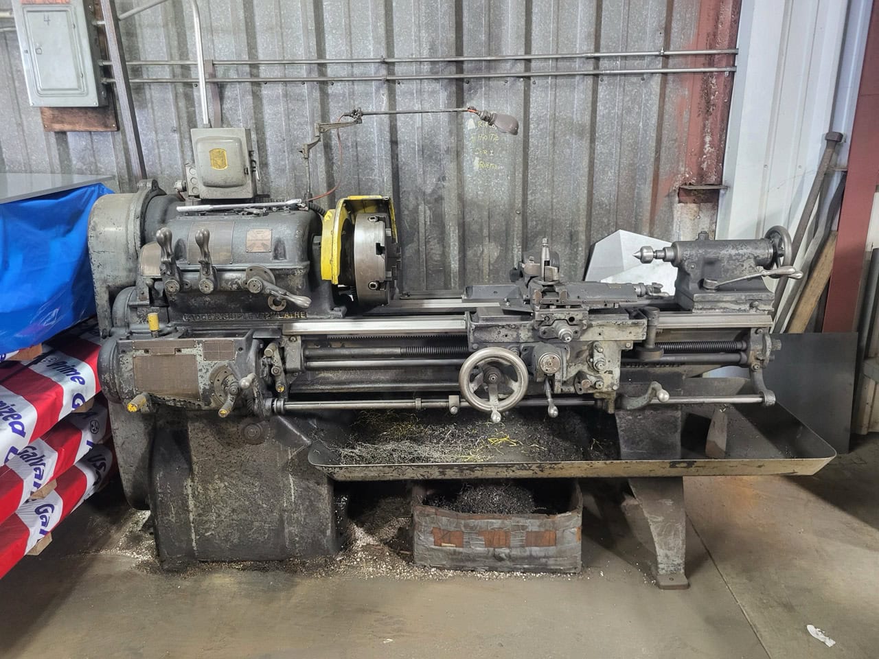 Lodge and Shipley Manuel Lathe, 1919