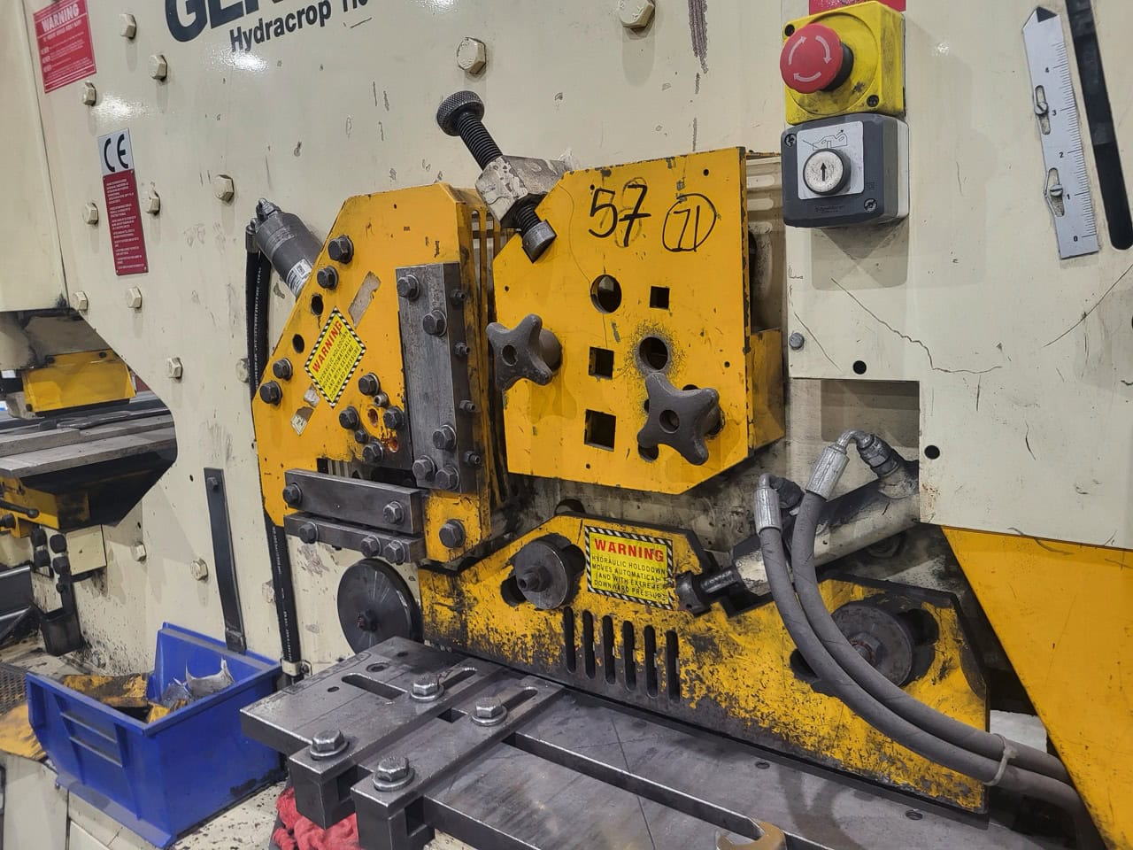 110 Ton Geka HYD 110 Ironworker, 2014 - Image 7