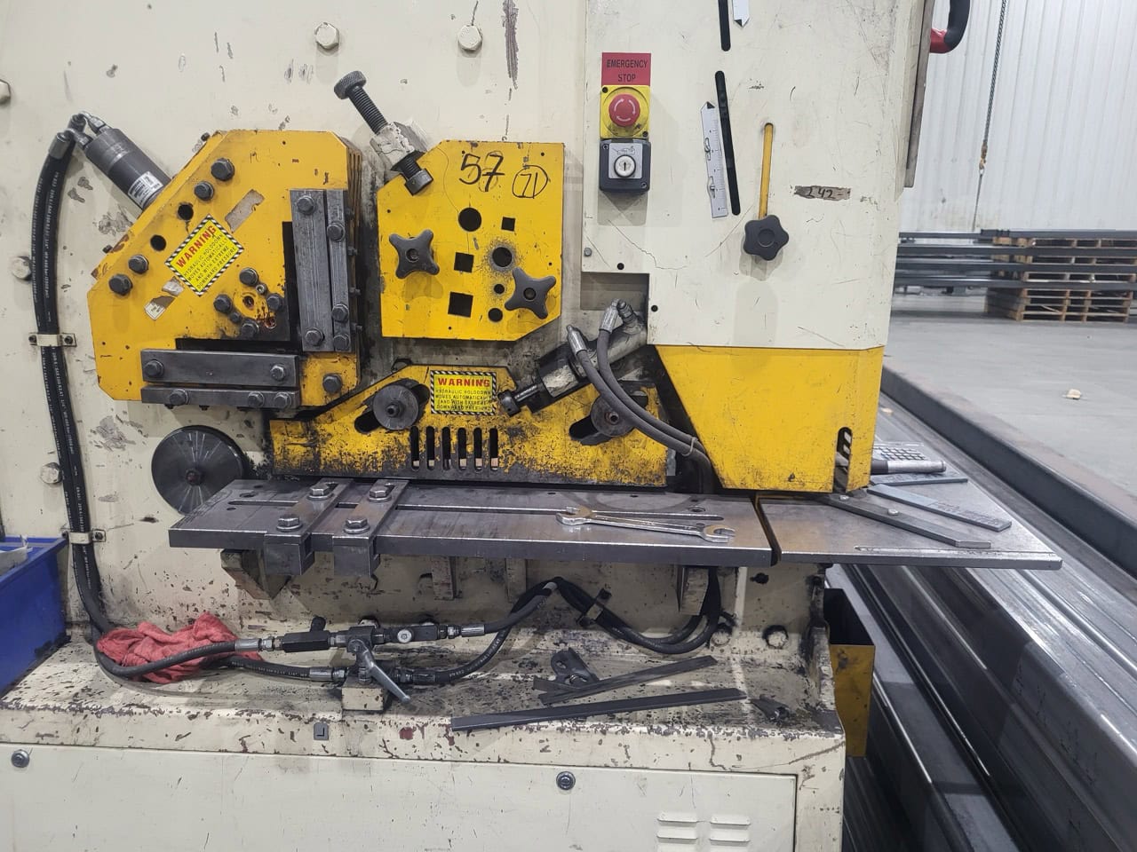 110 Ton Geka HYD 110 Ironworker, 2014 - Image 9