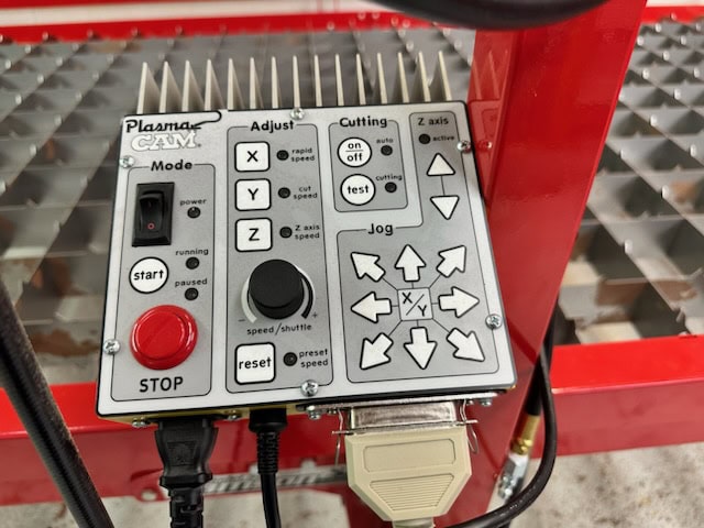 5' x 10' Samson PlasmaCam 510 Plasma Cutter, 2020 - Under 100 hours of Use! Hypertherm 85, Consumables, Computer and Software Included - Image 3
