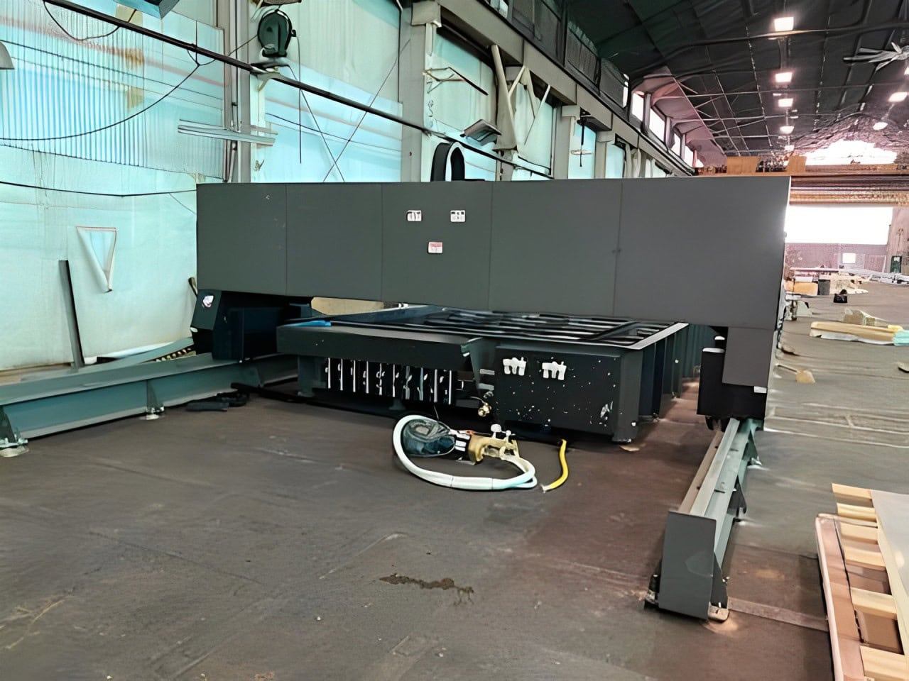 10' x 60' Lone star Commander III CNC Plasma Oxy Fuel Table Pipe Cutting and Steel Beam Machine, 2020 - Image 3