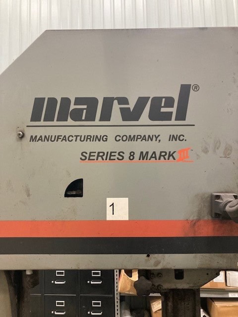 18" x 22" Marvel Series 8 - Mark III Vertical Tilt Frame Bandsaw, 2006 - Priced to move - Image 3