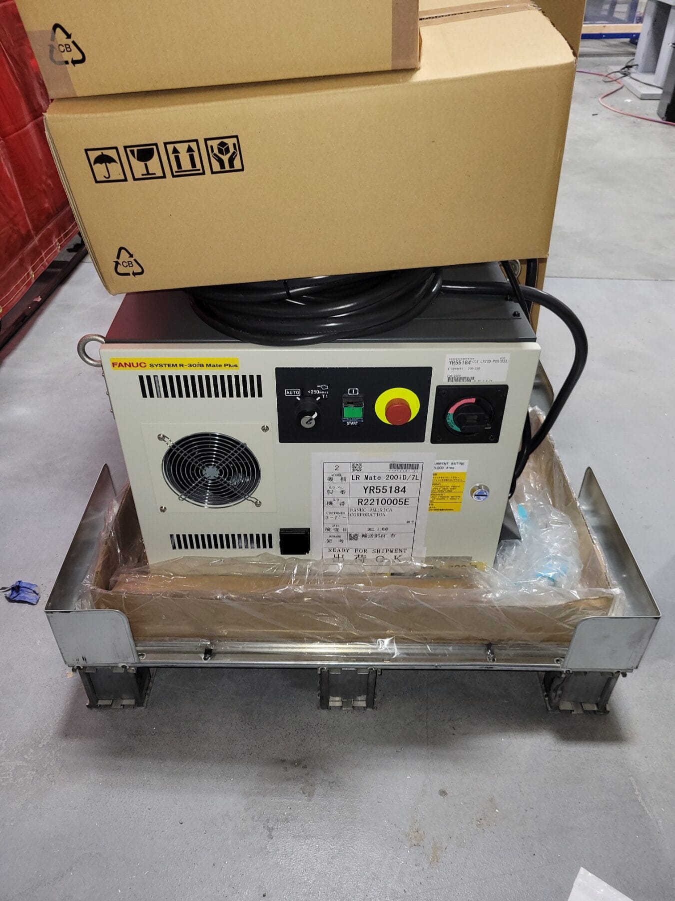 Fanuc LR Mate 200iD/7L 6-Axis Compact Robot w/7kg Payload, 2021 - (New in box) - Image 3