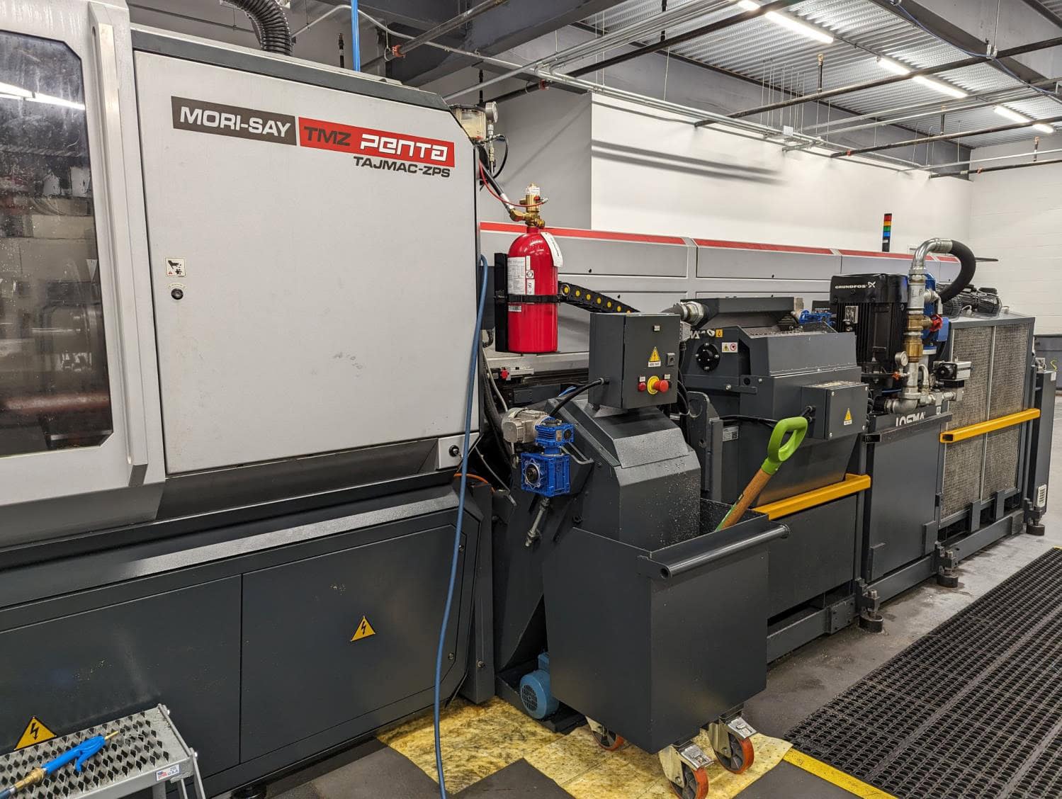 Tajmac / ZPS Mori Say TMZ Penta 5 Spindle CNC Lathe, 2016 - Low Hours, Bar Feeder - Image 3