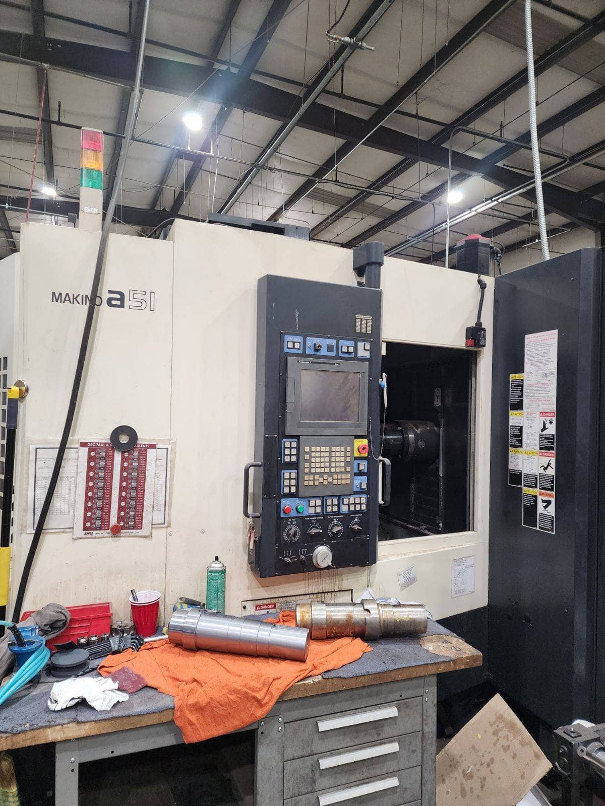 Mazak Orbitec 20/PC2 Horizontal CNC Lathe, 2012 - 2 pallet, 1,000 PSI CTS, Hydraulic fixturing, Robot Interface - Image 3