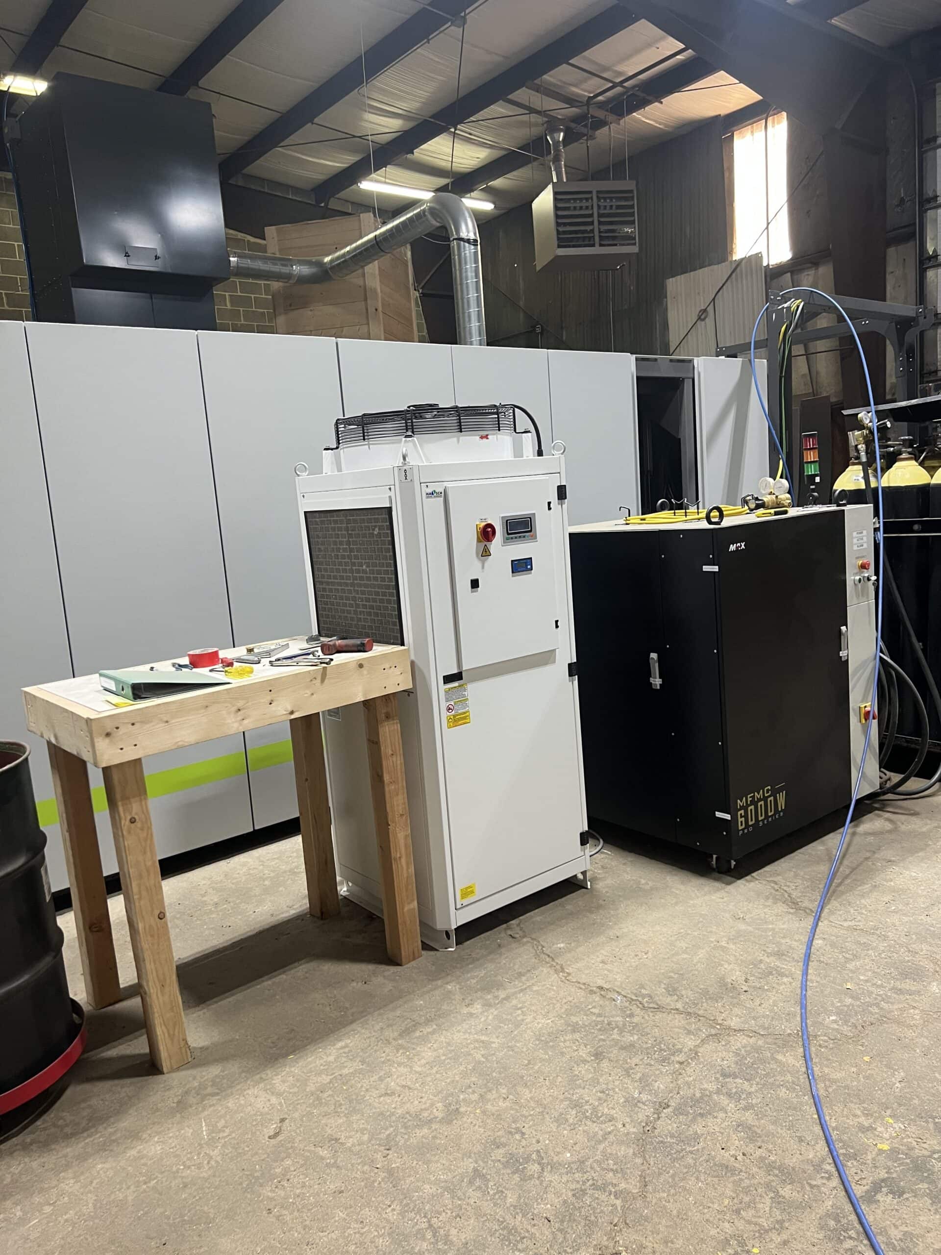 6000 Watt DNE (Bystronic) LC3 3015 Fiber Laser, 2021 - 5'x10' Table, TD Dust Collector - Image 4