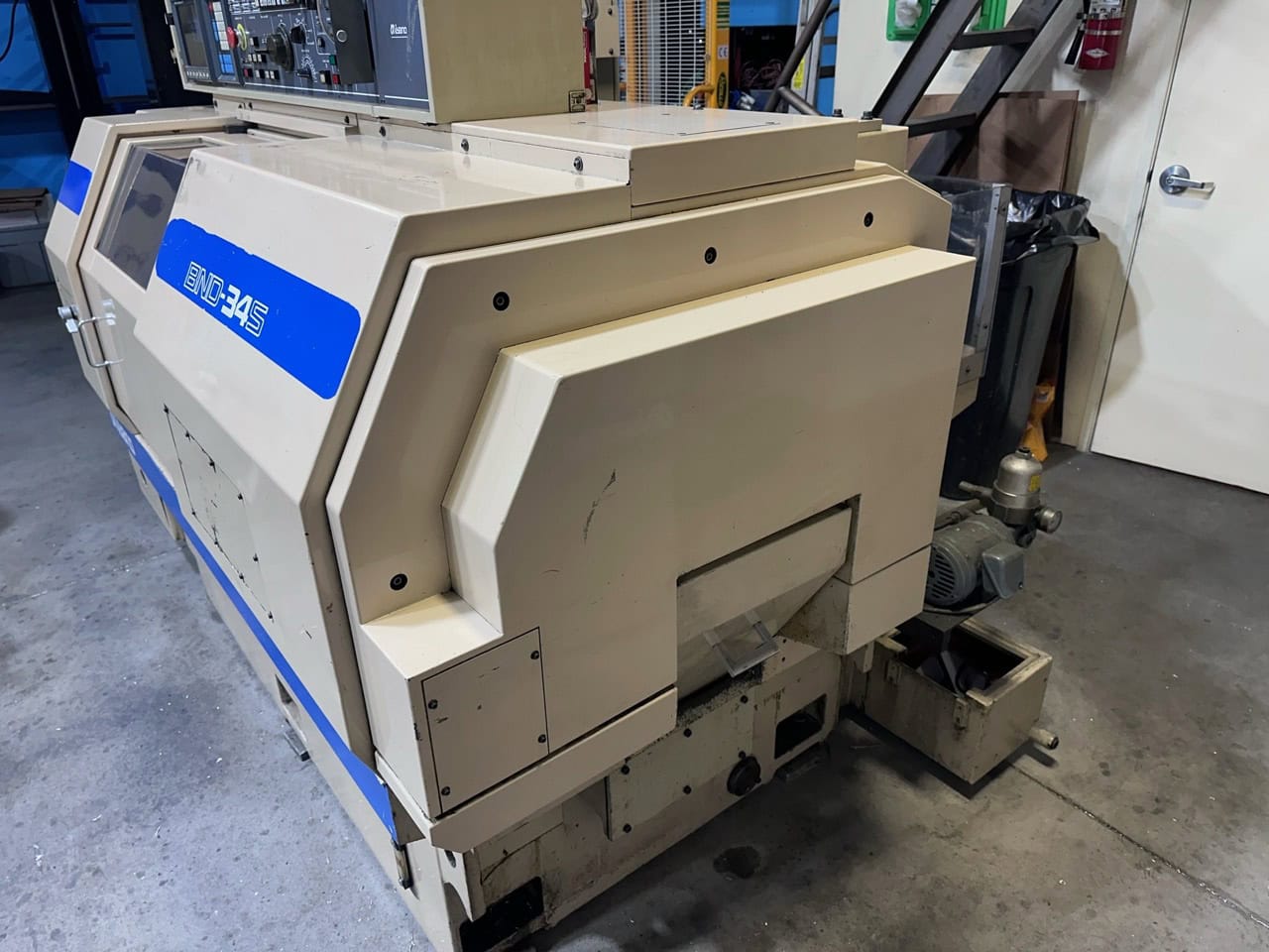 Miyano BND-34S CNC Lathe, 1993 - Twin Spindle, TSC, Parts Catcher, Live Tooling, Tooling - Image 4