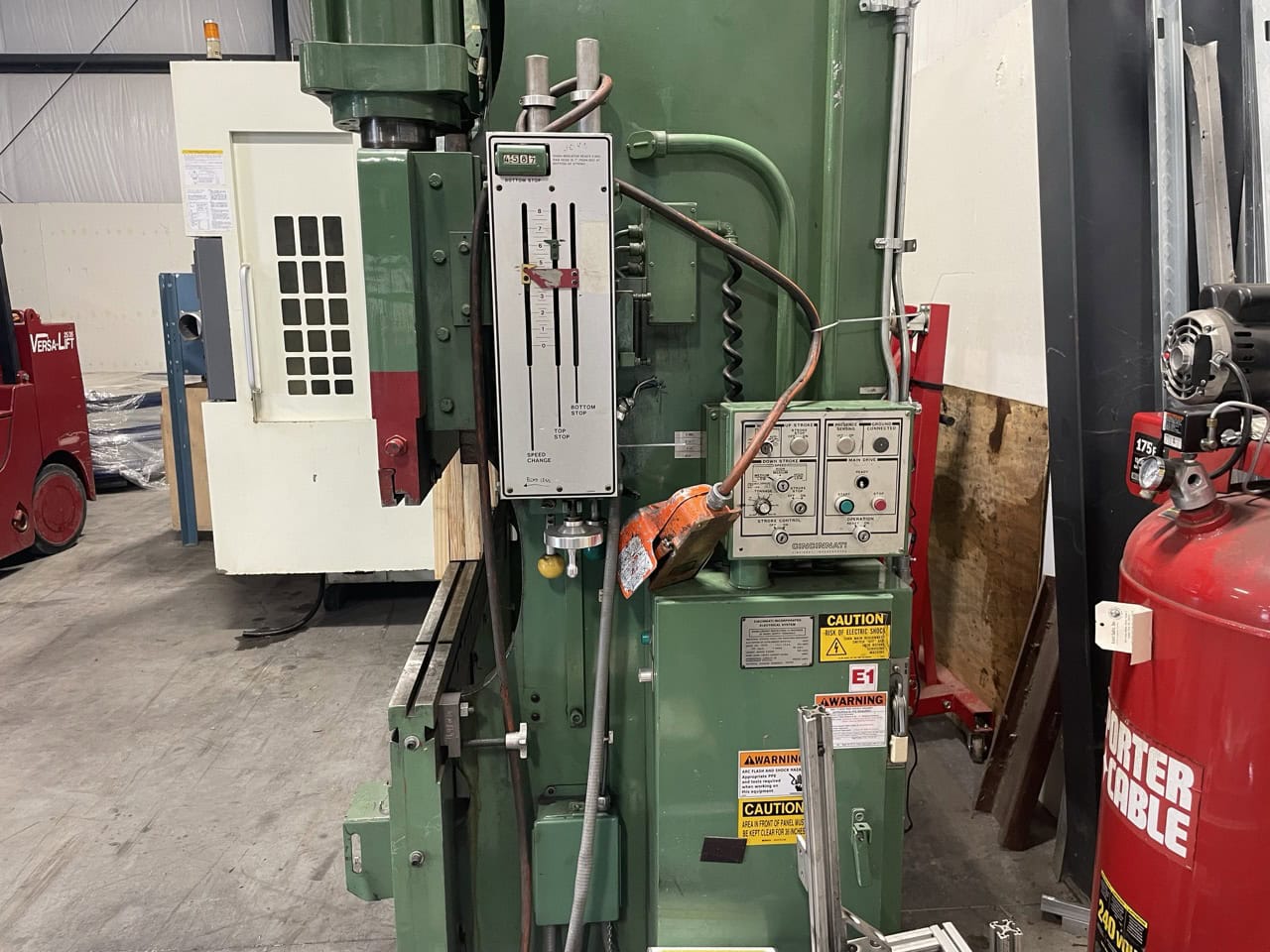 90 Ton x 6' Cincinnati 90CB6 Hydraulic Press Brake, 1996 - Image 8