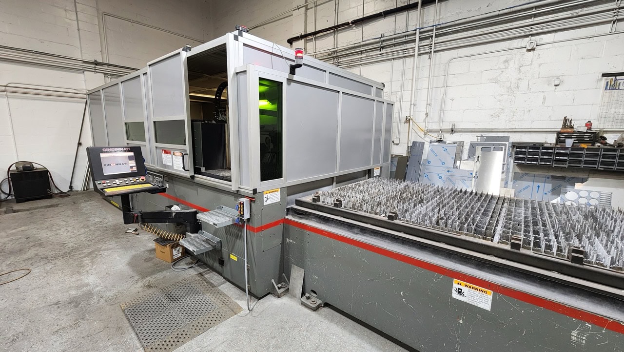 4,000 Watt Cincinnati CL-940 Fiber Laser, 60' x 120', 2013