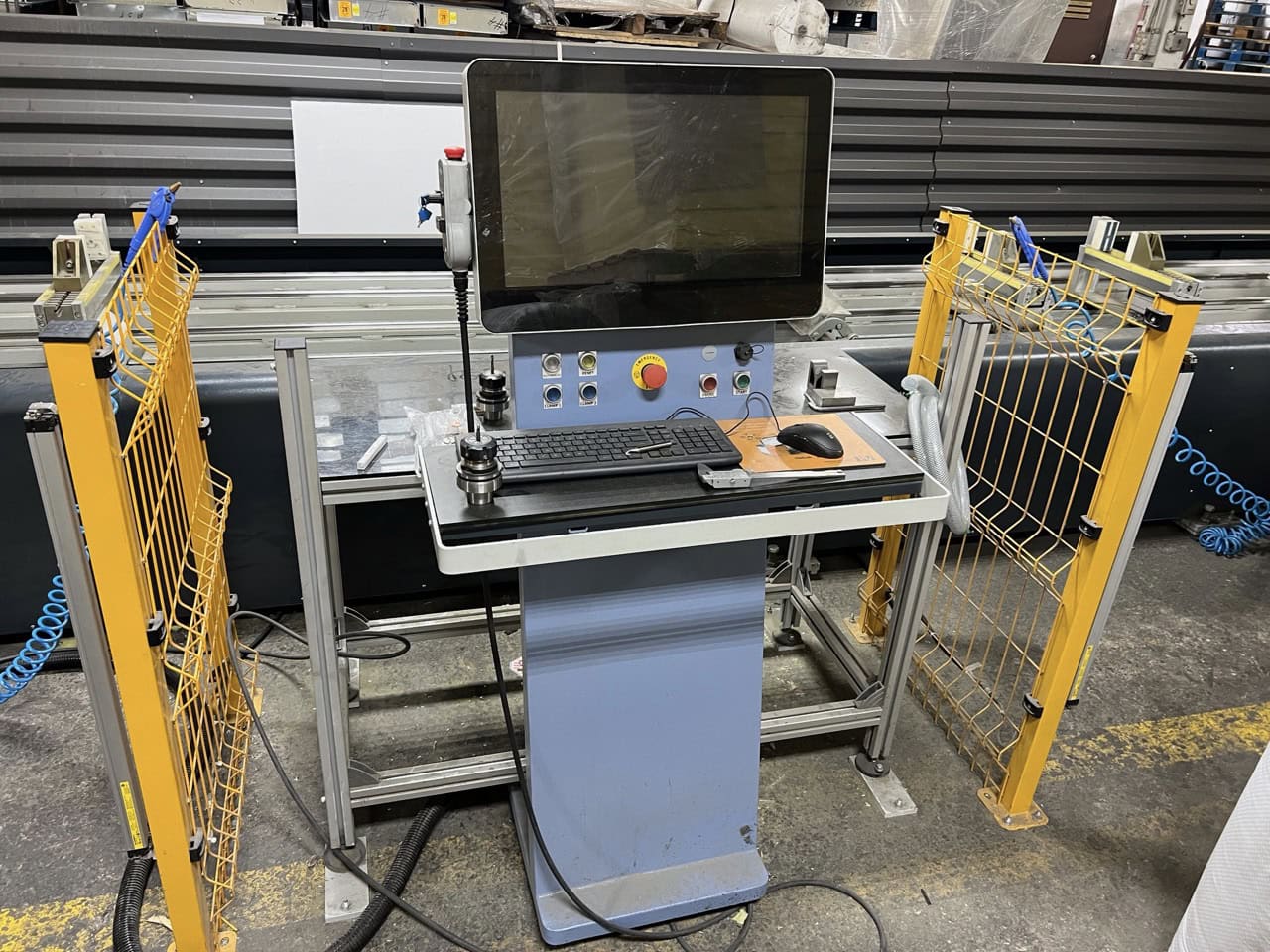 Haffner MAC 440-30 Aluminum Profile Processing Center, 2020 - Low Hours - Image 5