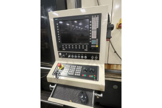 ZPS Mori-Say 8/42 42-mm 8-Spindle CNC Screw Machine, 2015 - Y-Axis Stations, 3 Live Tools, Motorized Bar Feeder, Jorgenson Chip Conveyor - Image 6