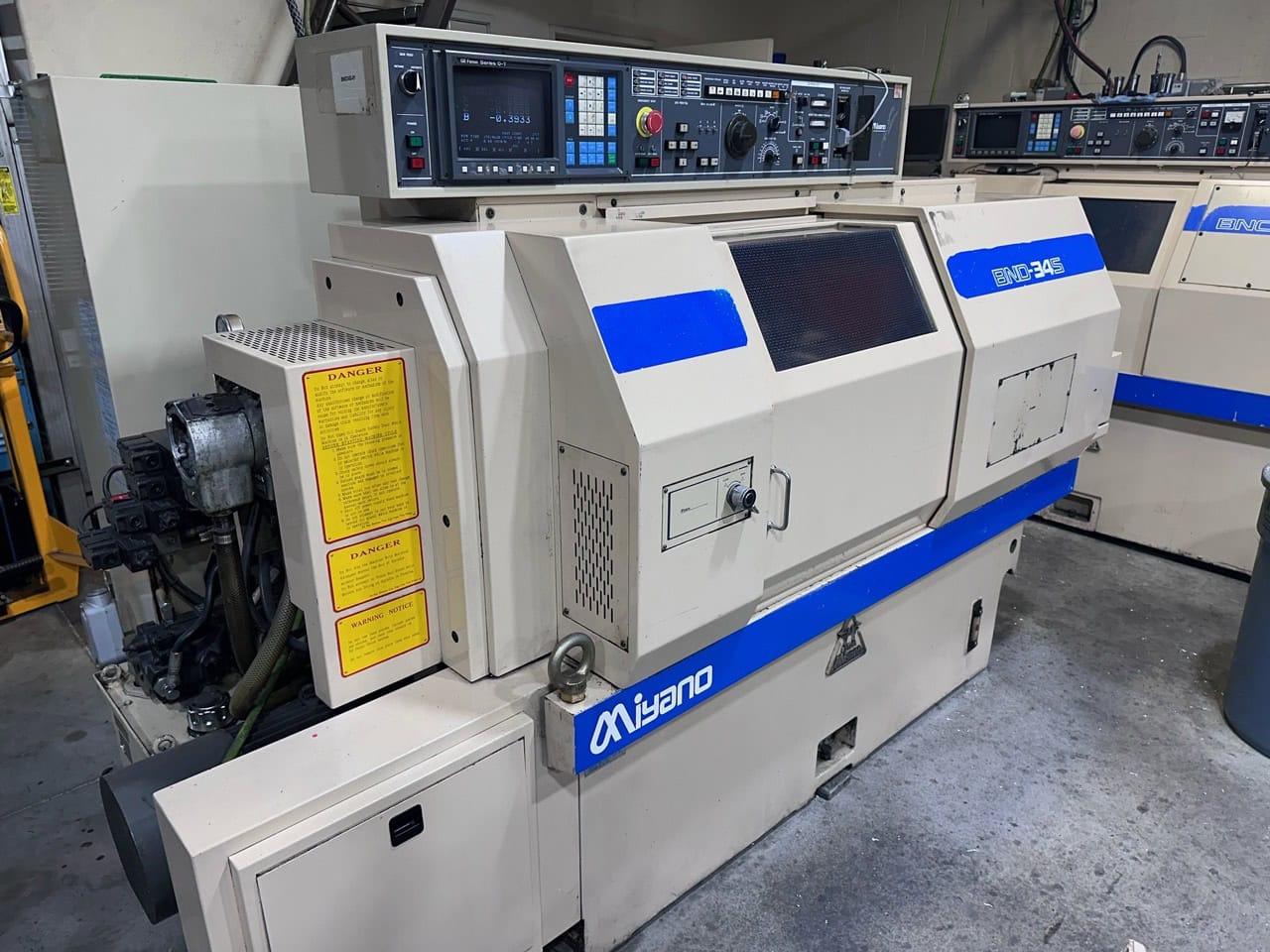 Miyano BND-34S CNC Lathe, 1993 - Twin Spindle, TSC, Parts Catcher, Live Tooling, Tooling - Image 6