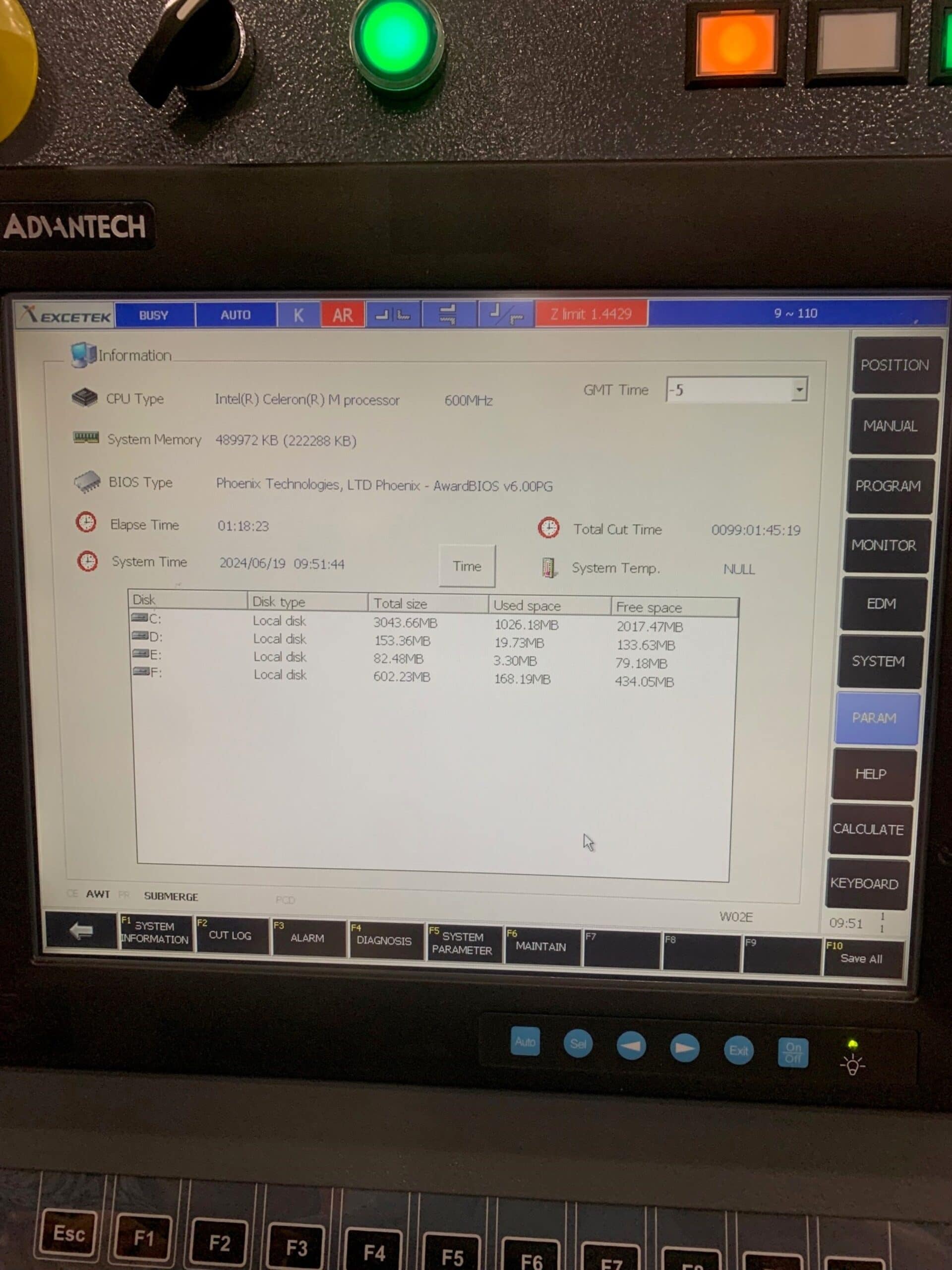 Excetek WX-1060 Wire EDM, 2014 - Drop Door, Chiller, Auto Threader - Image 7
