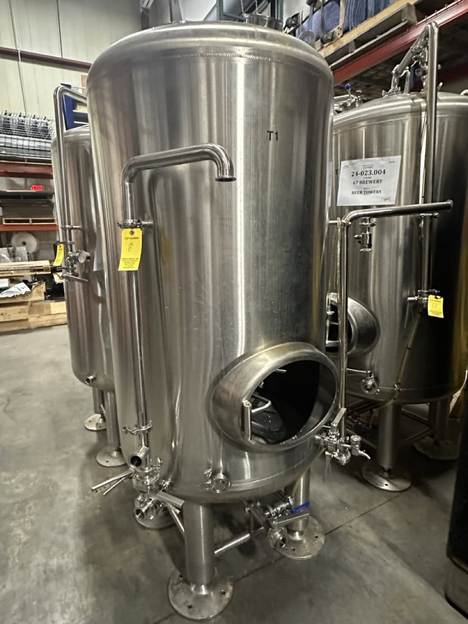 (4) 7 BBL Single Wall Brite Tanks