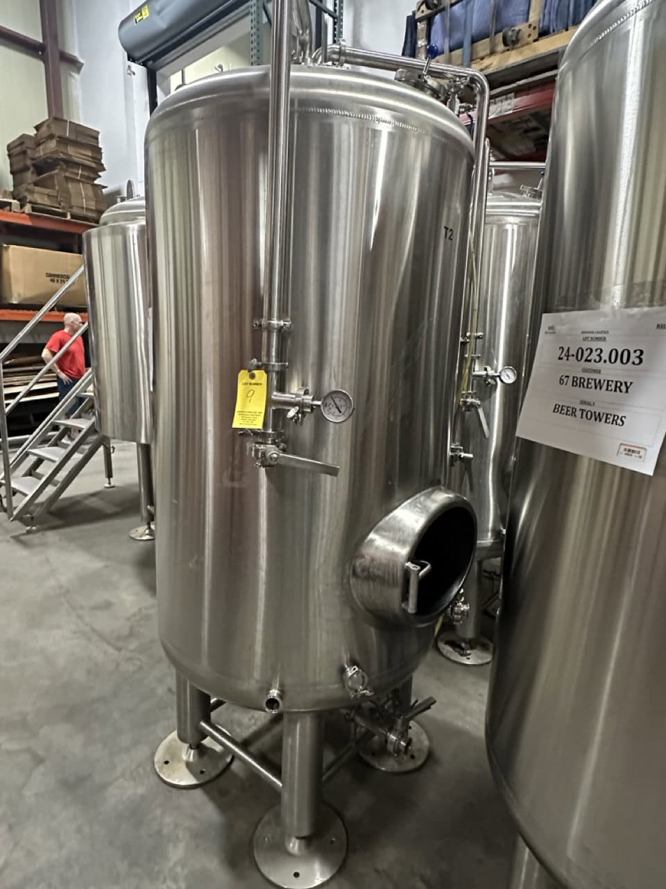 (4) 7 BBL Single Wall Brite Tanks - Image 5