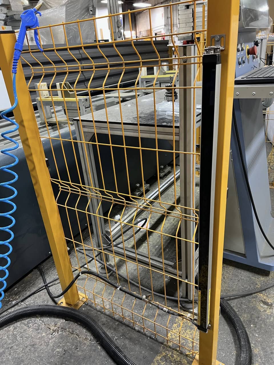 Haffner MAC 440-30 Aluminum Profile Processing Center, 2020 - Low Hours - Image 9