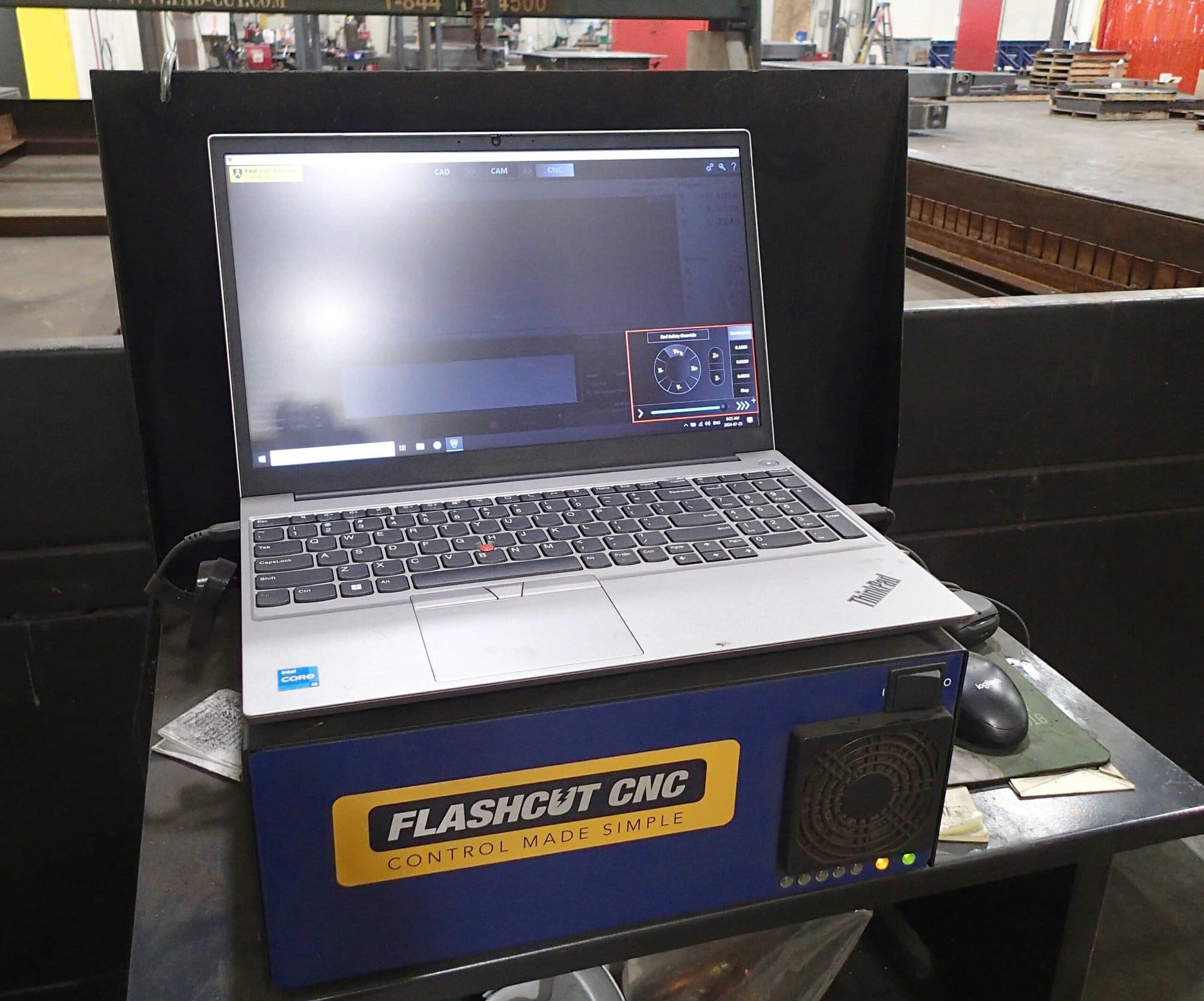 8' x 12' Fab-Cut Pro 8 HD Oxyfuel Cutter, 2023 - Hi Definition, FlashCut Software, Water Table, Warranty - Image 5