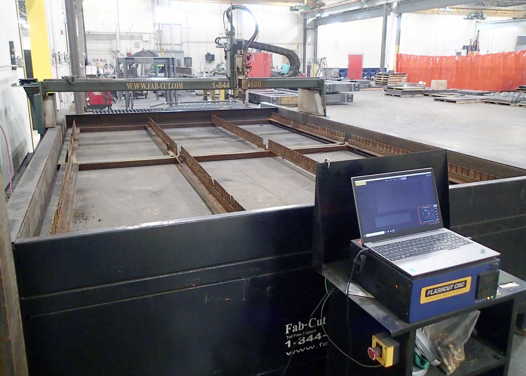 8' x 12' Fab-Cut Pro 8 HD Oxyfuel Cutter, 2023 - Hi Definition, FlashCut Software, Water Table, Warranty - Image 12