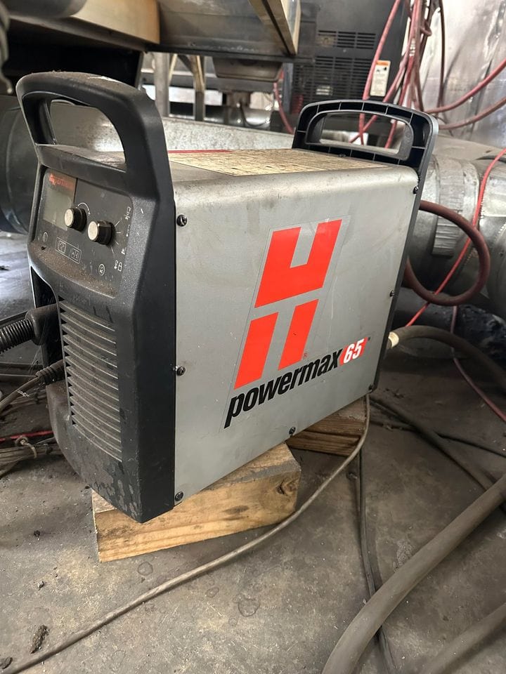 5' x 10' Multicam V-series CNC Plasma Table, 2016 - Hypertherm Max 65 - Image 3