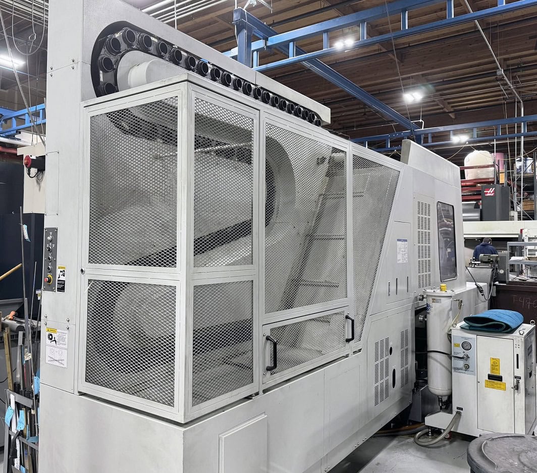 Hyundai Wia KH80G 800mm HMC, 2007 - 1000 PSI Coolant Thru Spindle, Cat 50, 80 ATC, Chip Conveyor, 32" Pallet - Image 7