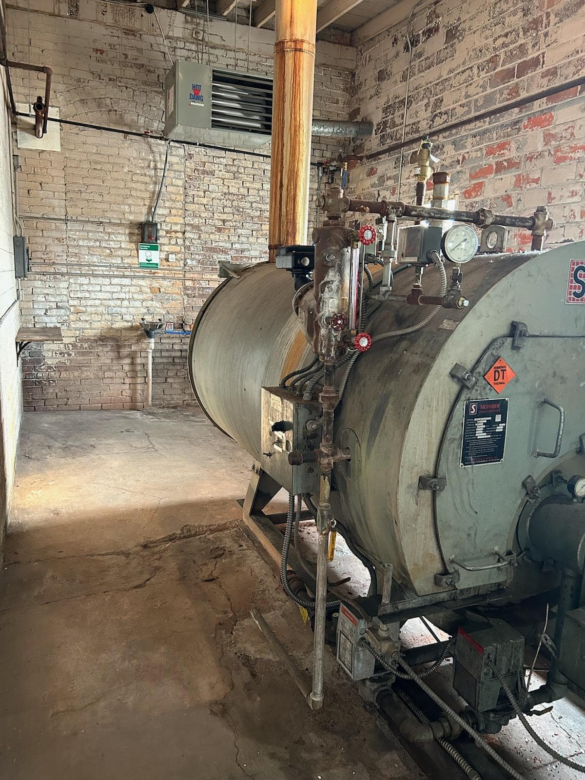 40 HP Superior Mohawk Natural Gas Boiler, 1985 - Image 3