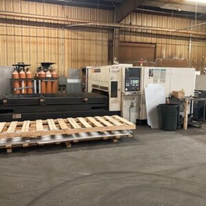1300 Watt Mazak Super Turbo x510 CO2 5'x10' Laser, 2008