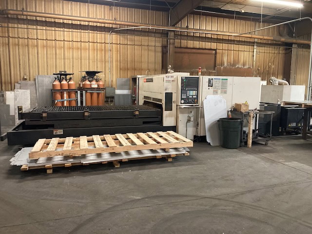 1300 Watt Mazak Super Turbo x510 CO2 5'x10' Laser, 2008