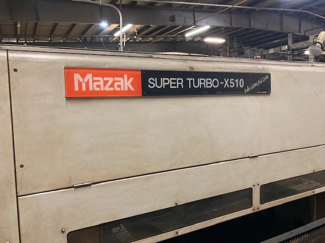 1300 Watt Mazak Super Turbo x510 CO2 5'x10' Laser, 2008 - Image 4