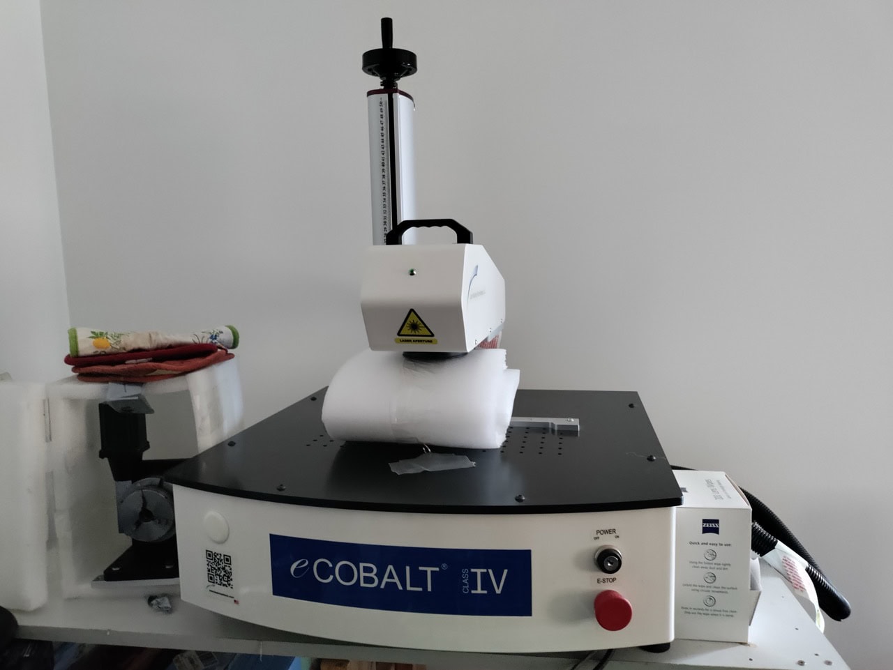 20 Watt Laser Marking Technologies eCobalt IV MOPA Fiber Laser Engraver, 2021 - Under 100 hours of Use