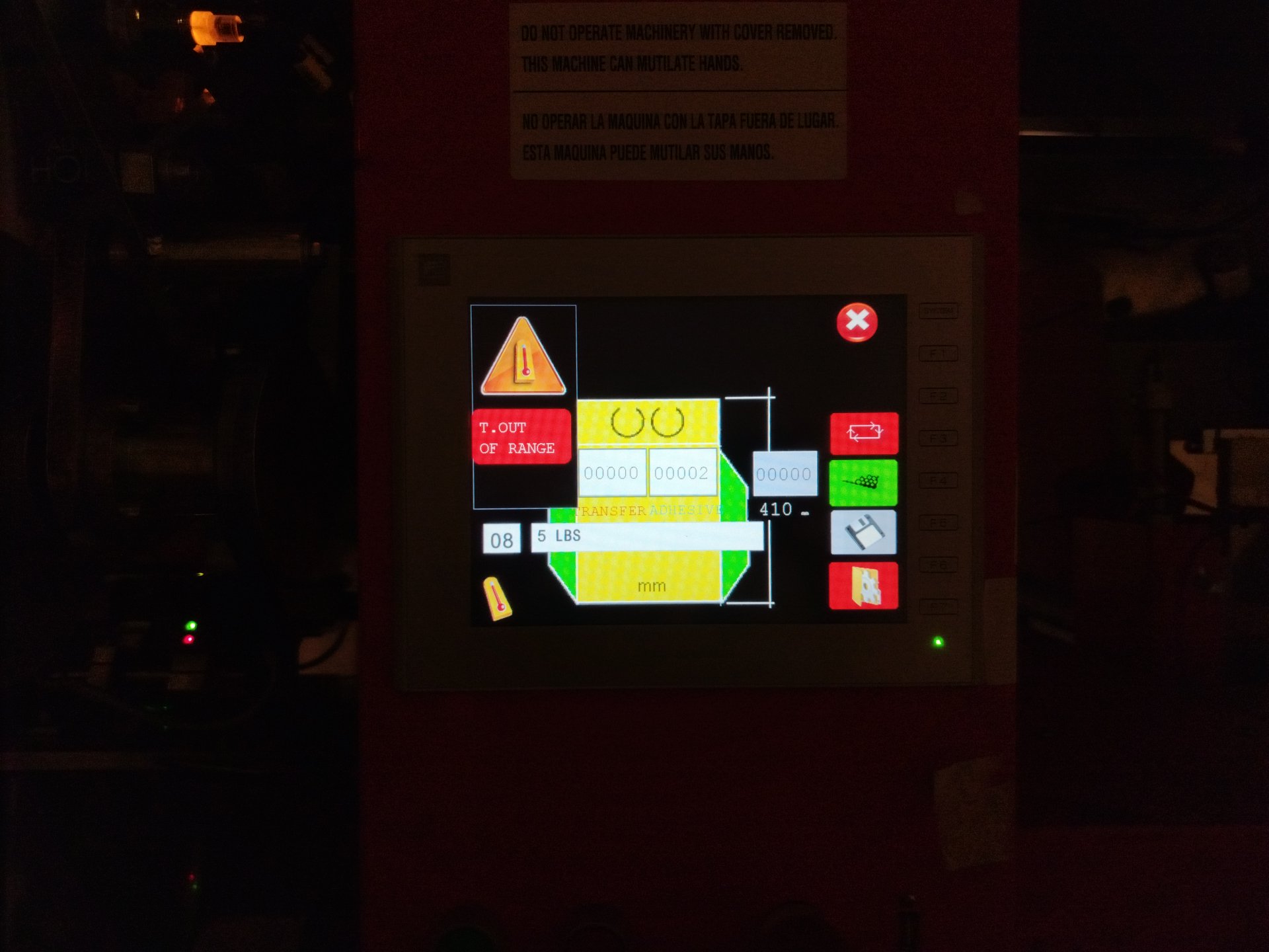 Daumar CB-148-RH D-Pack Bagging Machine, 2021 - NewTec 4014XB1 Weighing Machine Included, Like New. - Image 7